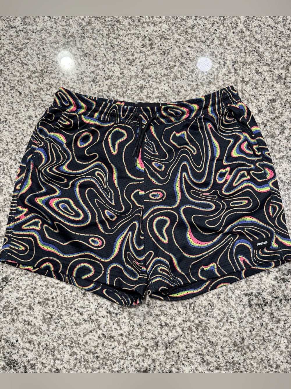 Men’s RSQ Mesh Colorful Shorts Size Medium